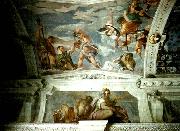 Paolo  Veronese ceiling of the stanza di bacco china oil painting artist